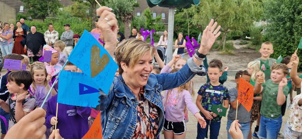 Afscheid juf Inge van IKC Noordeinde