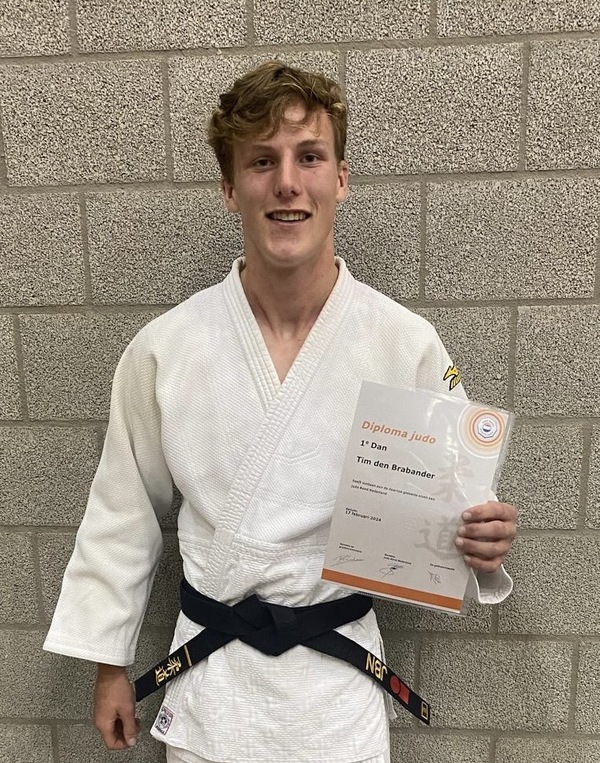 Tim Brabander ZwarteBandJudo Promotie 2024