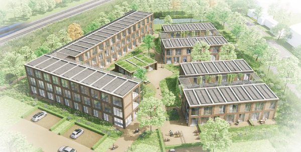 flexwoningen ruimtebaan tekening