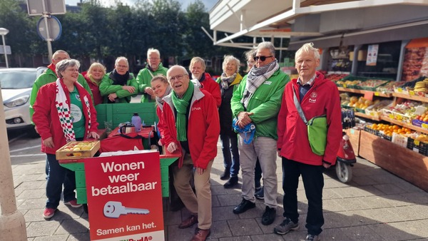 GroenLinks en PvdA Zoetermeer samen tijdens de verkiezingen