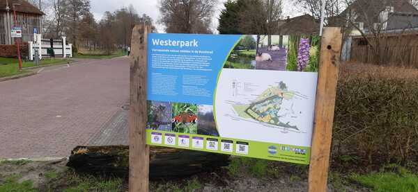 westerpark nieuwe borden