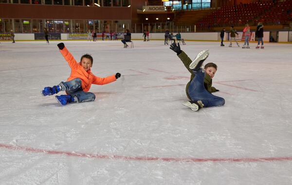 kinderen fotograferen voor Silverdome stockmateriaal