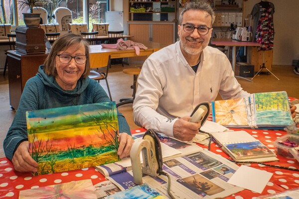 Ontdek de magie van het schilderen met bijenwas bij de Ambachtenwerkplaats fotograaf Jeroen Stahlecker