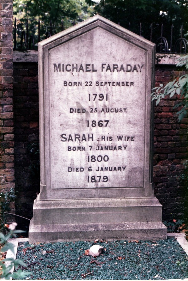 Faraday Michael grave wikimedia