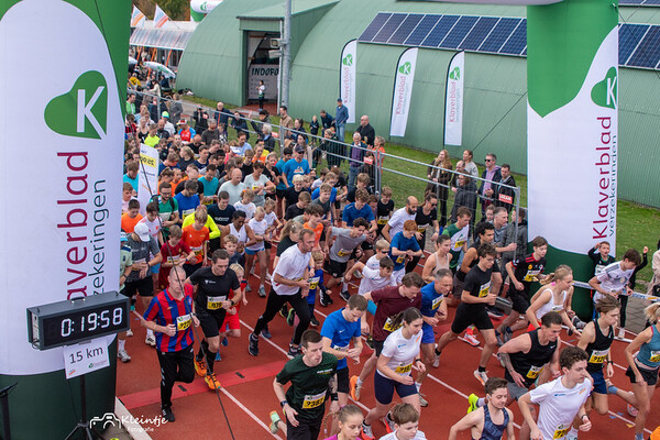 Recordaantal lopers bij 48e Klaverbladloop