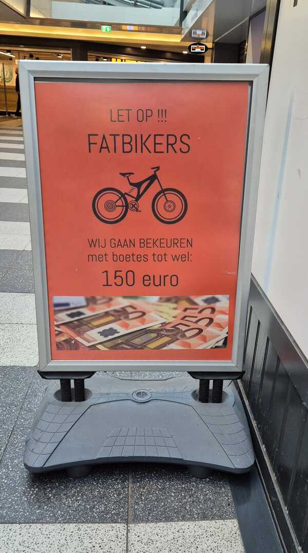 bord bekeuringen Meerzicht
