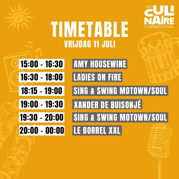 culinair Vrijdag