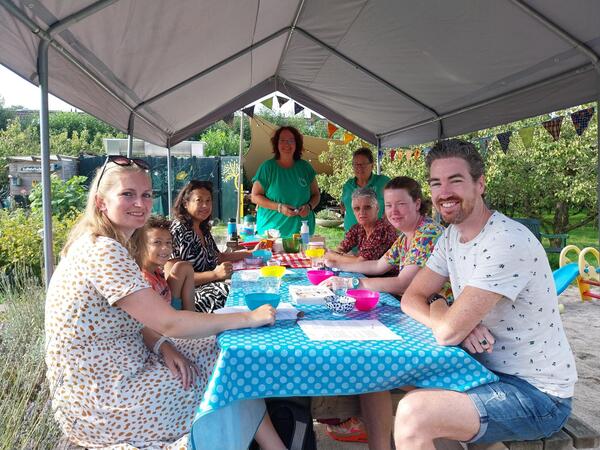 Foto natuurlijke verzorgingsproducten maken