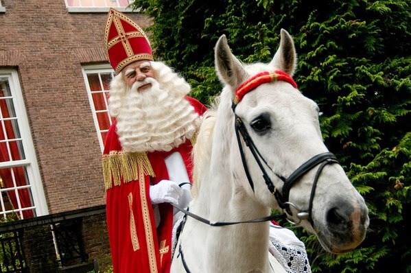 Amerigo with Sinterklaas 2008