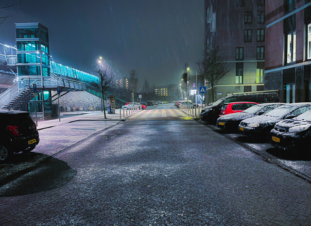 Een foto van het Oosterheemplein door Cian Qwin 
