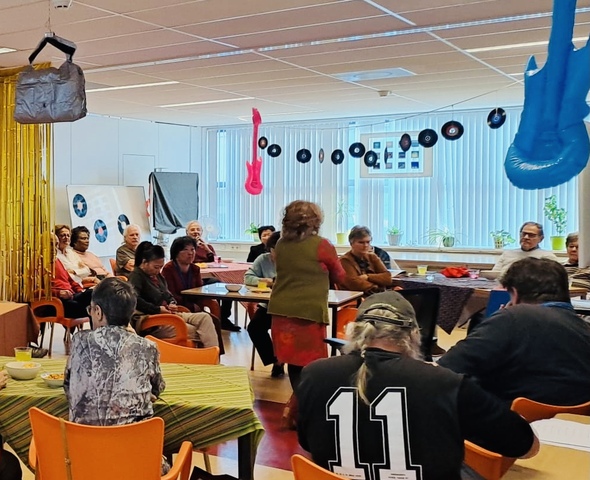 De Muzieksalon Meerzicht is succesvol van start gegaan foto Stichting Piëzo