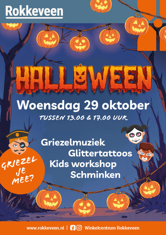 Rokkeveen Halloween poster 2025