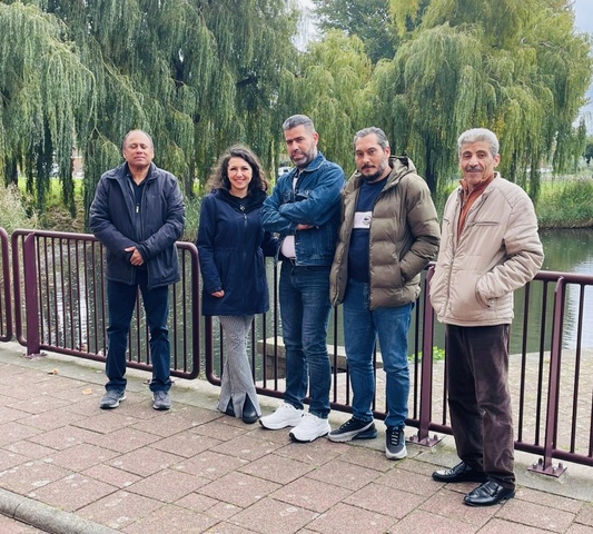 Samen wandelen door Meerzicht foto Stichting Piëzo