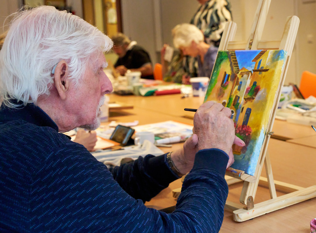 Teken en schilderlessen bij inZet fotograaf Leon Koppenol