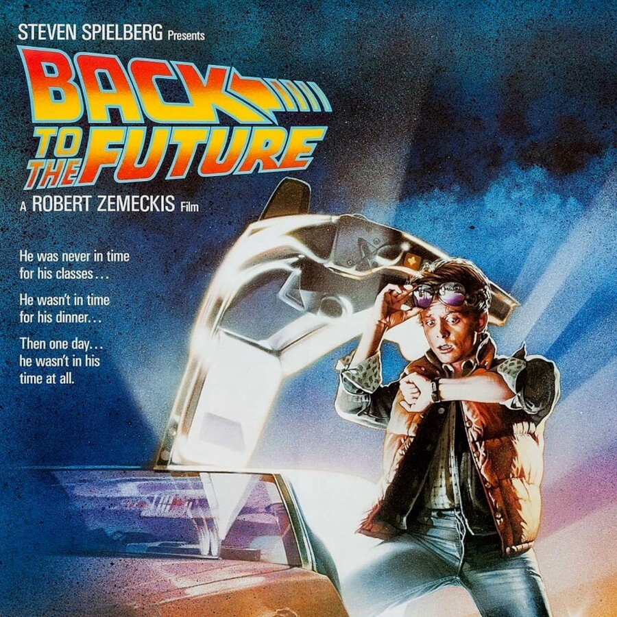 filmposter van Back to the future