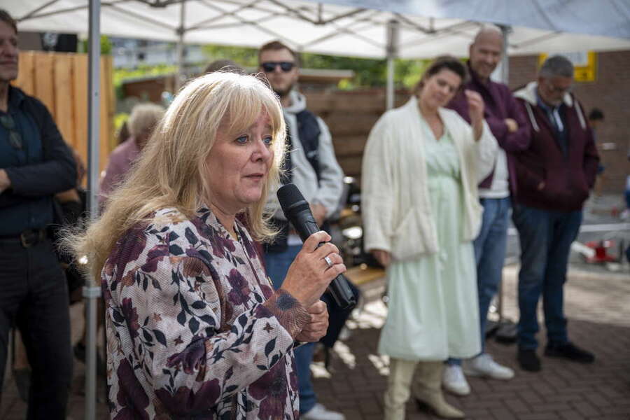 Opleverfeest Rodenbuurt Wethouder Margot Kraneveldt