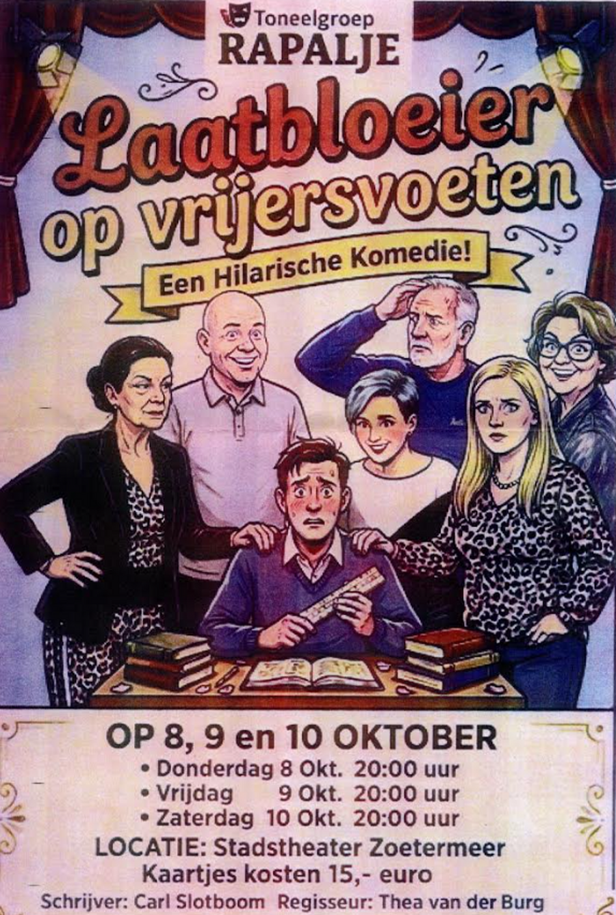 rapalje laatbloeier voorstelling