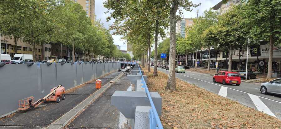 Europatunnel blauw