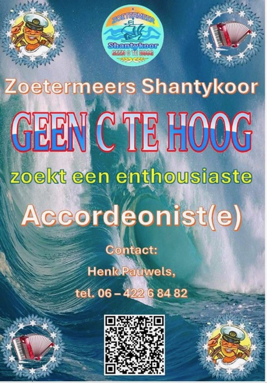 Shantikoor zoekt accordeonist