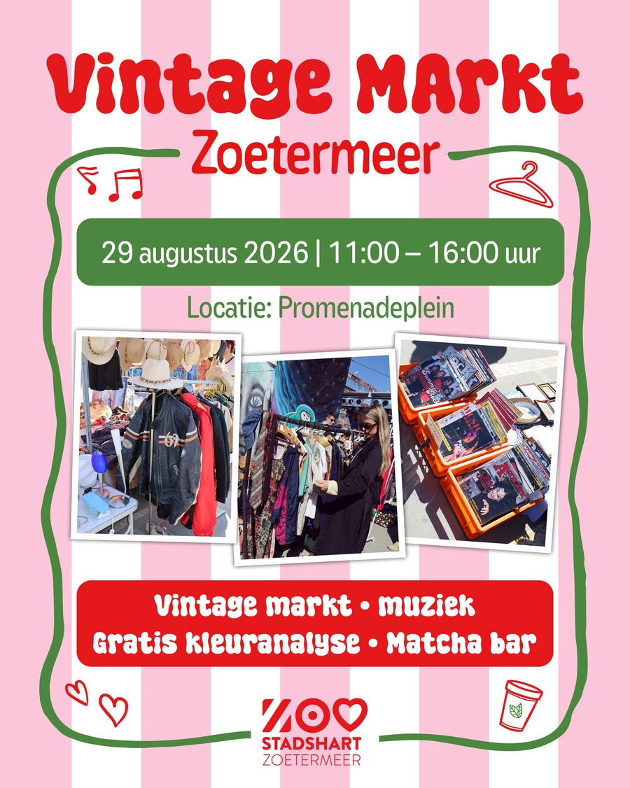 Vintage markt Stadshart
