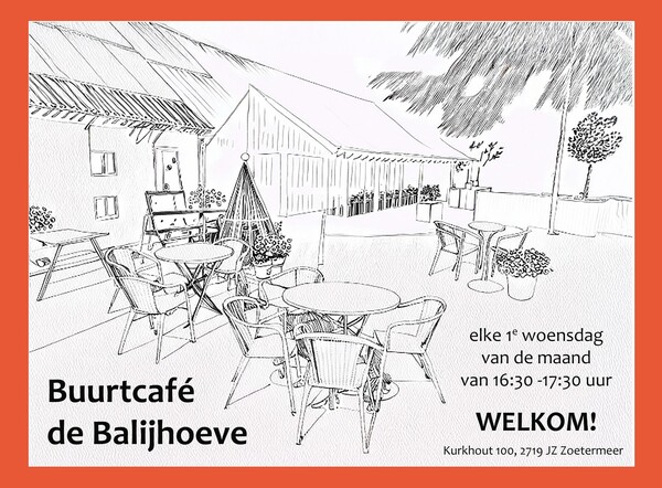 Flyer buurtcafe