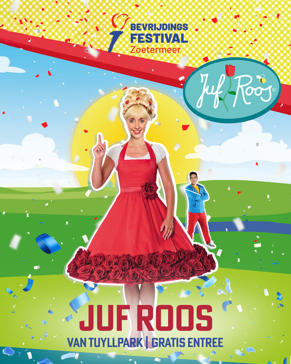 Juf Roos Bevrijdingsfestival Zoetermeer 2026