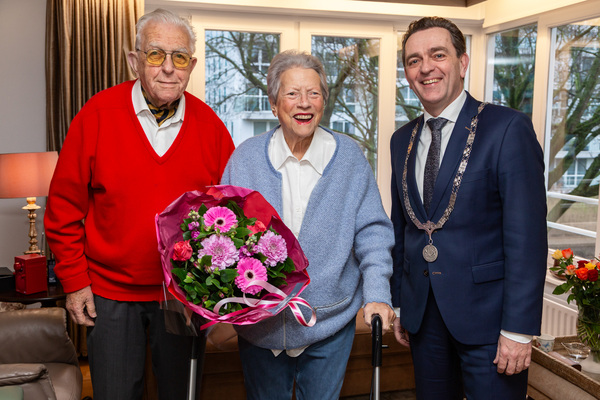 65-jarig bruidspaar Gevers-Kruis