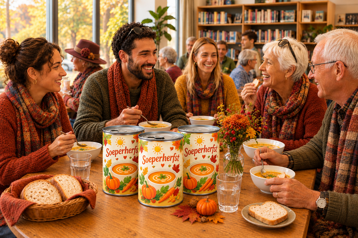 AI-gegenereerde illustratie van Soeperherfst
