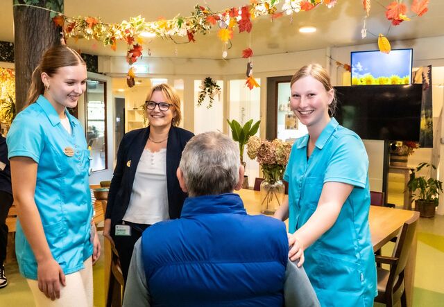 Studenten in Het Leerhuis van mboRijnland