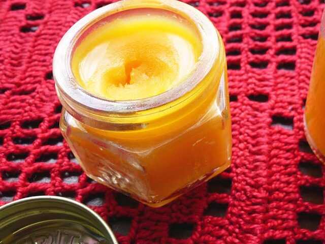 Een product uit de workshop natuurlijke cosmetica