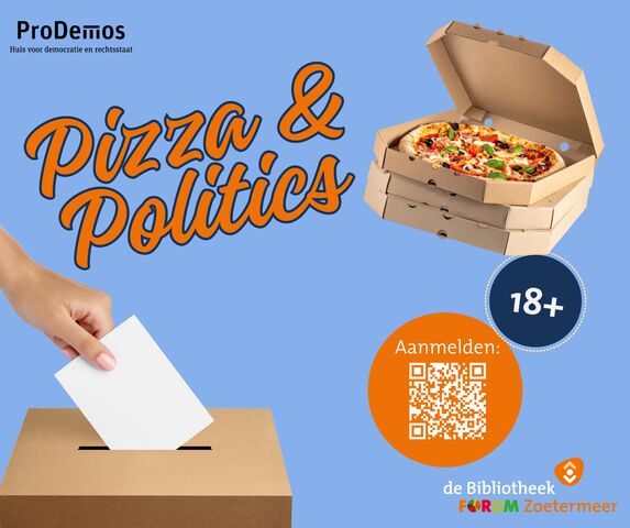 Info-avond Pizza & Politics in Bibliotheek Forum