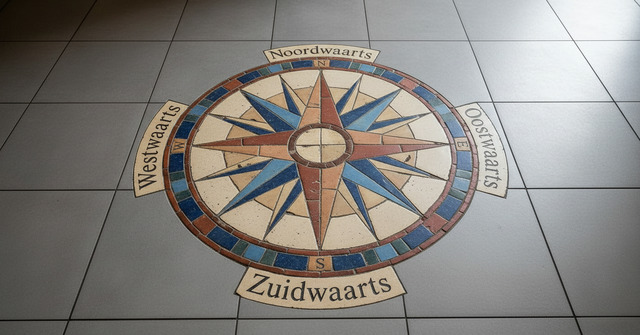 ZA afbeelding windrichtingen straten