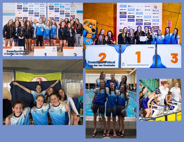 WVZ imponeert op het NJK Zwemmen