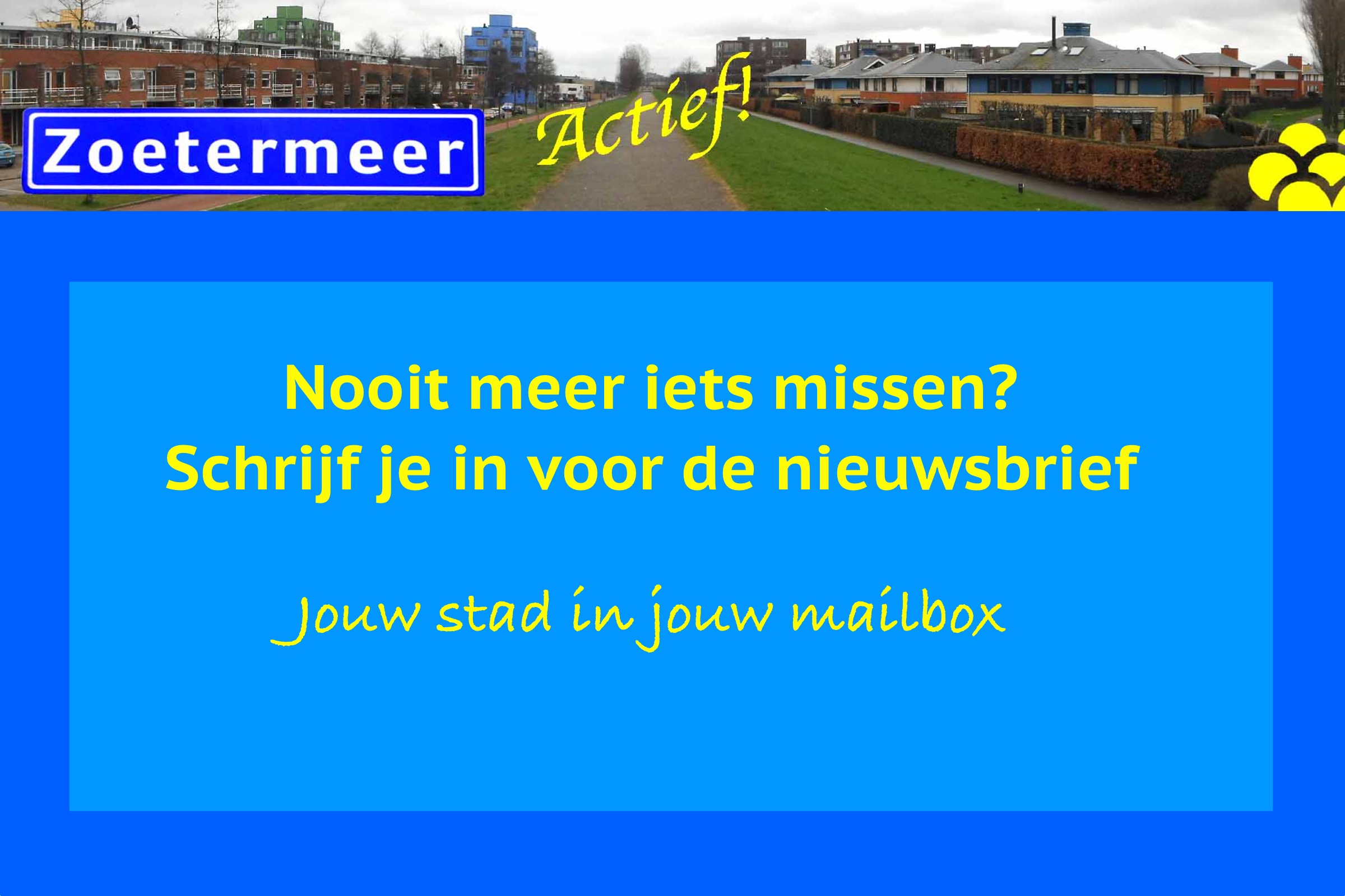 za onder nieuwsbrief