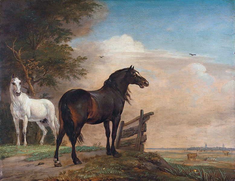 Paulus Potter- paarden