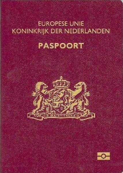 Afbeelding Nederlands paspoort
