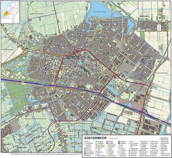 Zoetermeer-topografie