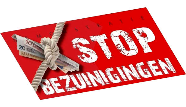 stop bezuinigingen