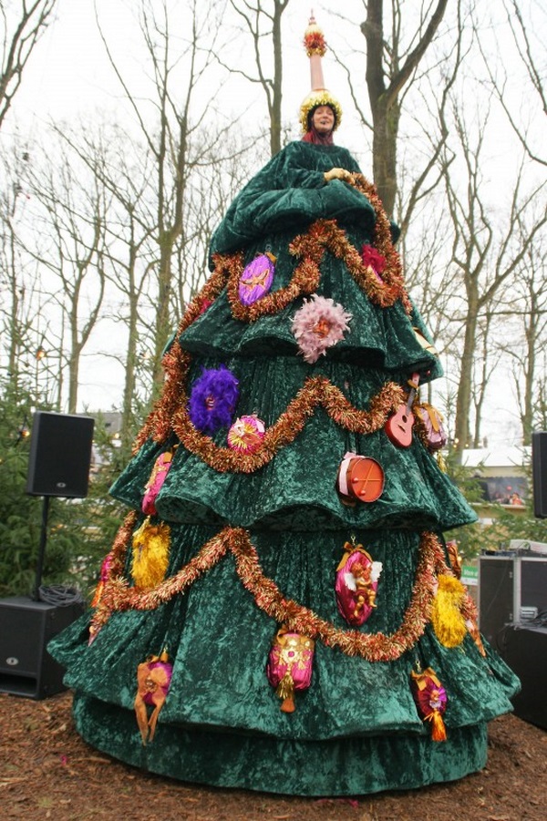 Zingende kerstboom