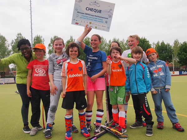 SWKGroep hockey toernooi winnende team 01