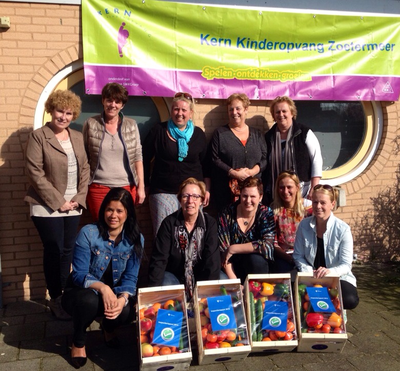 locatiemanagers en regiomanager Kern Kinderopvang Zoetermeer