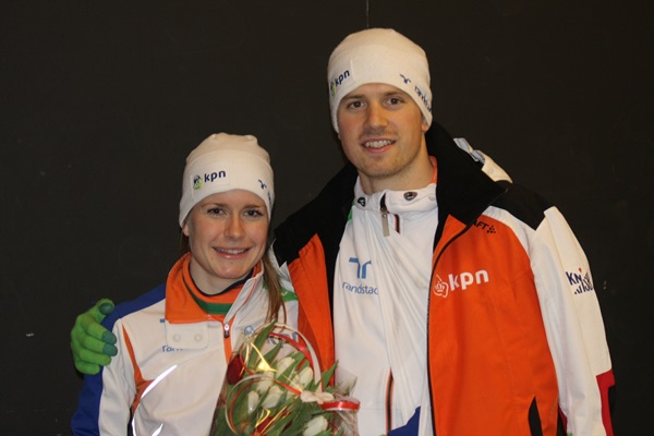 Yara  zilver en Freek brons op Nk